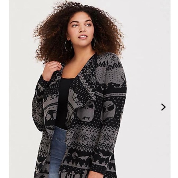 Torrid Jack Skellington Cardigan - Picture 1 of 1